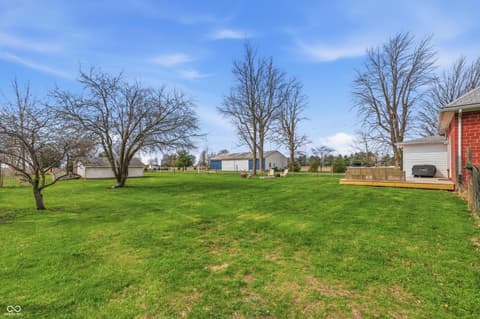 Yard at 8373 W 1700 N, Elwood, IN