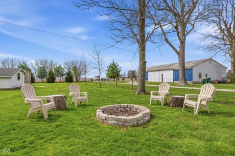 Yard at 8373 W 1700 N, Elwood, IN