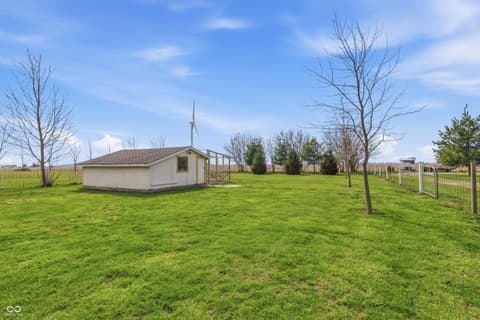 Yard at 8373 W 1700 N, Elwood, IN