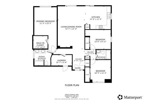 Floor Plan — 6027 Lakeside Manor Avenue, Indianapolis, IN