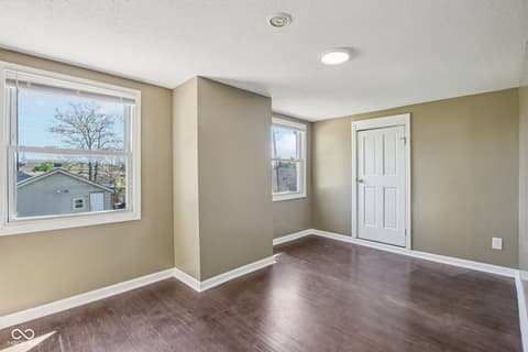 Bedroom at 1133 S Sheffield Avenue, Indianapolis, IN