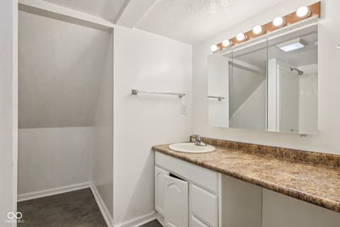 Bathroom at 1133 S Sheffield Avenue, Indianapolis, IN