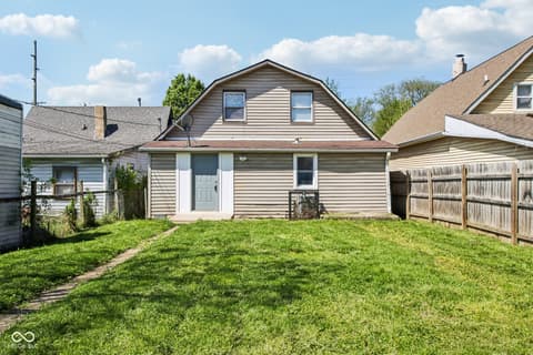 Backyard at 1133 S Sheffield Avenue, Indianapolis, IN