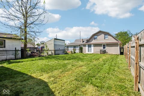 Backyard at 1133 S Sheffield Avenue, Indianapolis, IN