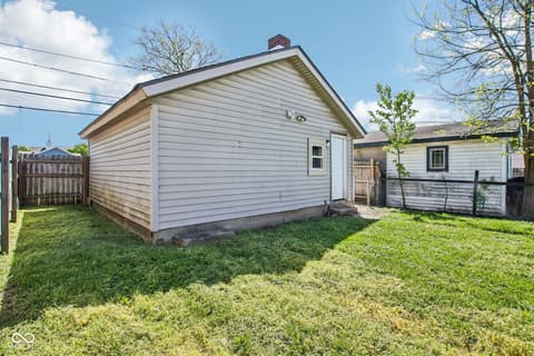 Backyard at 1133 S Sheffield Avenue, Indianapolis, IN