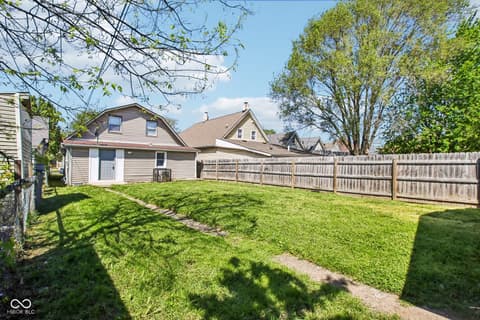 Yard at 1133 S Sheffield Avenue, Indianapolis, IN