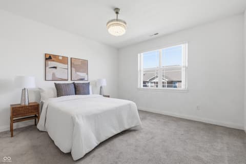 Primary bedroom at 6336 Stallion Way, Indianapolis, IN