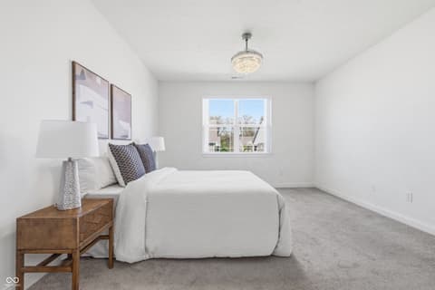 Primary bedroom at 6336 Stallion Way, Indianapolis, IN