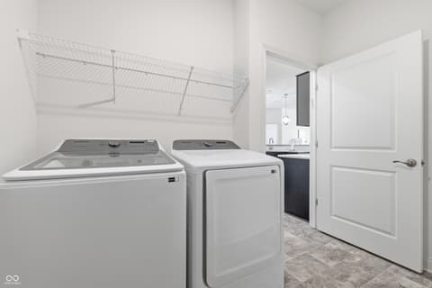 Laundry room at 6336 Stallion Way, Indianapolis, IN