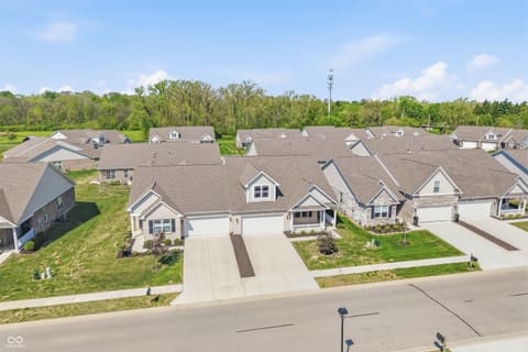Aerial view at 6336 Stallion Way, Indianapolis, IN
