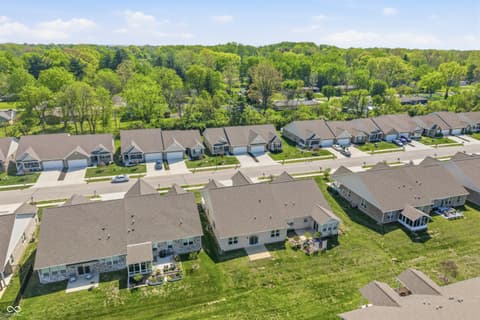 Aerial view at 6336 Stallion Way, Indianapolis, IN