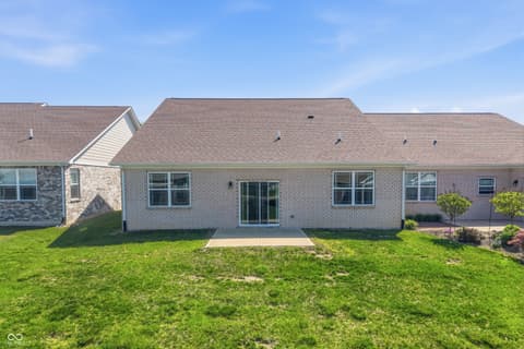 Backyard at 6336 Stallion Way, Indianapolis, IN