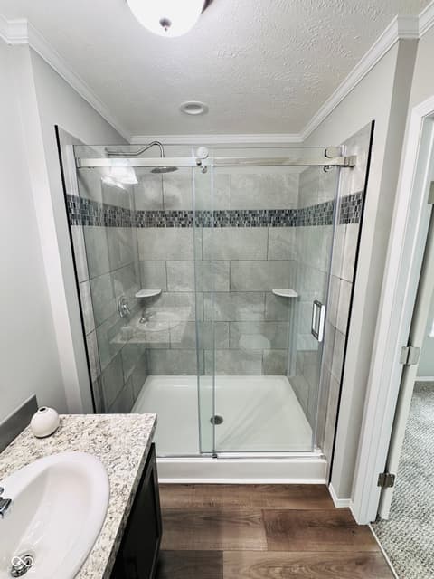 Bathroom at 2219 E Fowler Street, Anderson, IN