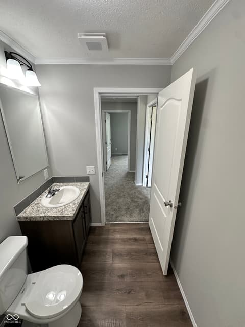 Bathroom at 2219 E Fowler Street, Anderson, IN