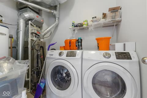 Laundry room at 6633 Reserve Drive, Indianapolis, IN