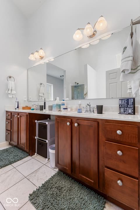 Bathroom at 6633 Reserve Drive, Indianapolis, IN