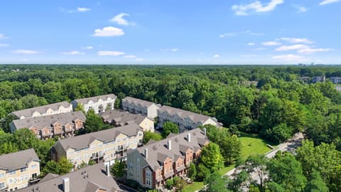 Aerial view at 6633 Reserve Drive, Indianapolis, IN