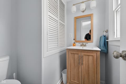 Bathroom at 8696 S Bergman Drive