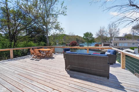 Outdoor living area at 8696 S Bergman Drive