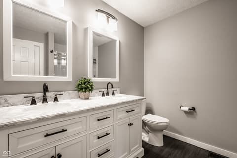 Bathroom at 6907 E County Road 825 S, Mooresville, IN