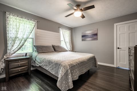 Bedroom at 6907 E County Road 825 S, Mooresville, IN