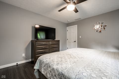 Bedroom at 6907 E County Road 825 S, Mooresville, IN