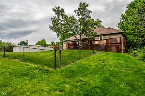 Yard at 6907 E County Road 825 S, Mooresville, IN