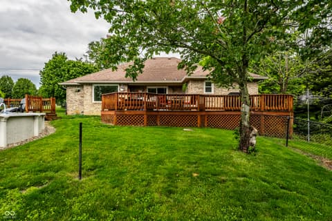 Backyard at 6907 E County Road 825 S, Mooresville, IN