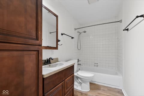 Bathroom at 8614 Stonewall Drive, Indianapolis, IN