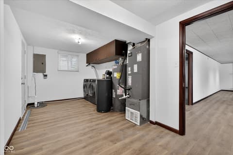 Laundry room at 8614 Stonewall Drive, Indianapolis, IN