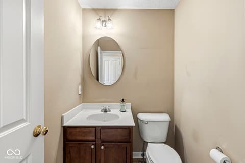 Bathroom at 5184 Nicodemus Drive, Plainfield, IN