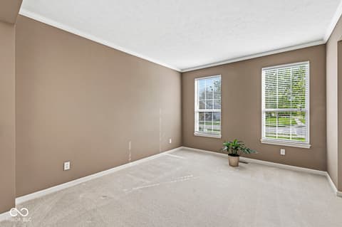 Living room at 5184 Nicodemus Drive, Plainfield, IN