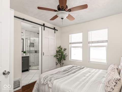 Bedroom at 5126 Ralston Avenue, Indianapolis, IN