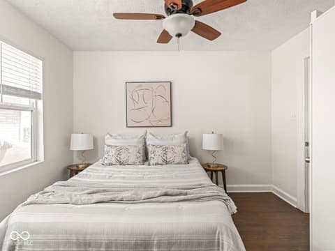 Bedroom at 5126 Ralston Avenue, Indianapolis, IN