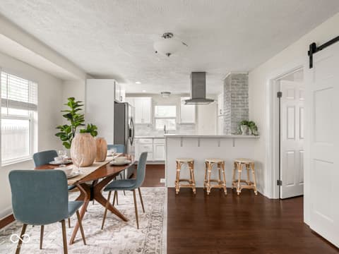 Dining room at 5126 Ralston Avenue, Indianapolis, IN