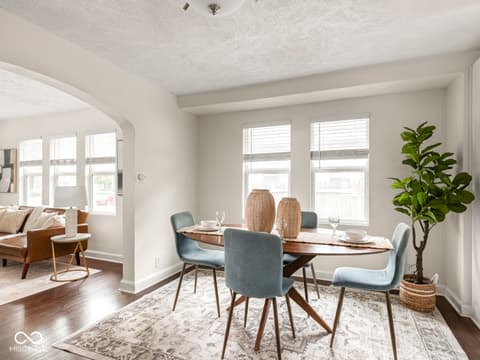 Dining room at 5126 Ralston Avenue, Indianapolis, IN