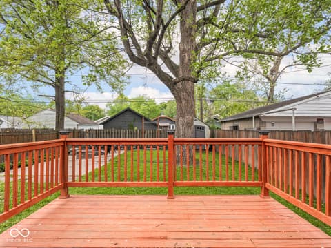 Outdoor living area at 5126 Ralston Avenue, Indianapolis, IN