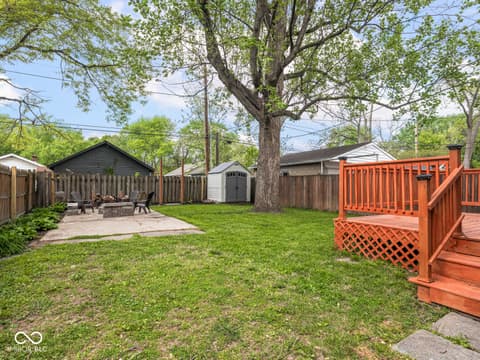 Yard at 5126 Ralston Avenue, Indianapolis, IN
