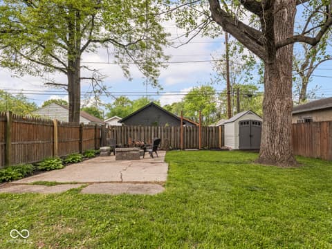 Yard at 5126 Ralston Avenue, Indianapolis, IN