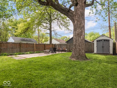 Yard at 5126 Ralston Avenue, Indianapolis, IN