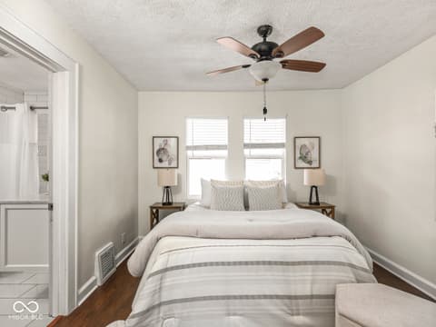 Bedroom at 5126 Ralston Avenue, Indianapolis, IN