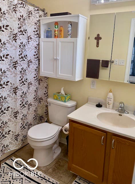 Bathroom at 3957 Hancock Court, Franklin, IN