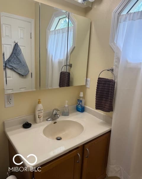Bathroom at 3957 Hancock Court, Franklin, IN