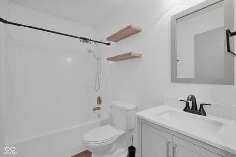 Bathroom at 2330 Lakecrest Drive, Columbus, IN
