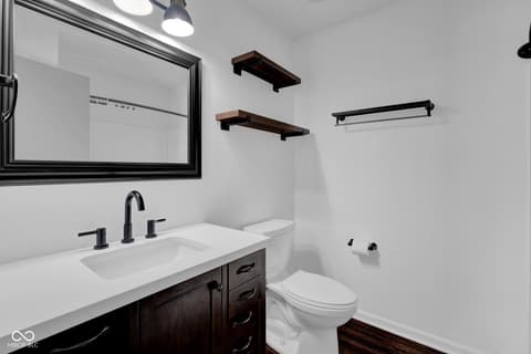 Bathroom at 2330 Lakecrest Drive, Columbus, IN