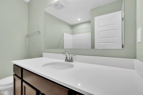 Bathroom at 13174 N Departure Boulevard E, Camby, IN