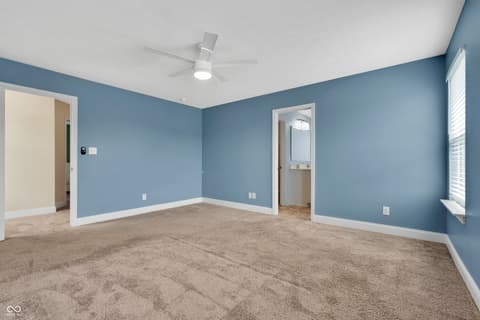Bedroom at 13174 N Departure Boulevard E, Camby, IN