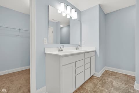 Bathroom at 13174 N Departure Boulevard E, Camby, IN