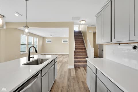 Kitchen at 13174 N Departure Boulevard E, Camby, IN