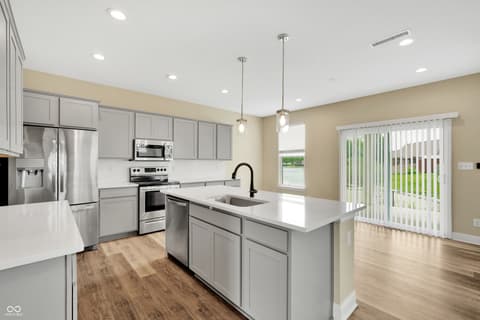 Kitchen at 13174 N Departure Boulevard E, Camby, IN